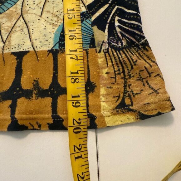 Vintage Y2K Alexandria Pierce Beaded/Sequined 3/4 Slv T Shirt Sz M Art to Wear - Picture 12 of 13